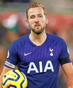 Harry Kane paint by numbers