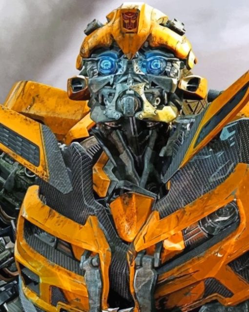 Bumblebee Transformers Paint by numbers