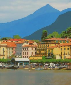 Lake Como Paint by numbers