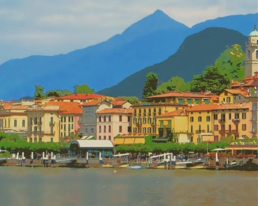 Lake Como Paint by numbers