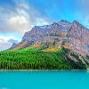 Lake Louise in Alberta Piant by numbers