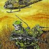 Military Skulls Paint by numbers