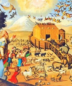 Noah Ark Paint by numbers