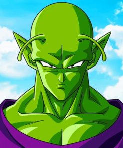 Piccolo Dragon Ball Paint by numbers