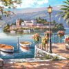 Secilia Mediterranean Landscape Paint by numbers