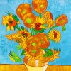 Vincent Van Gogh Sunflowers Paint by numbers