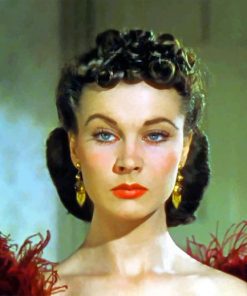 Vivien Leigh Gone With The Wind Paint by numbers