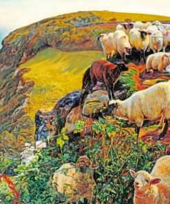 William Holman Hunt Our English Coasts Paint by numbers