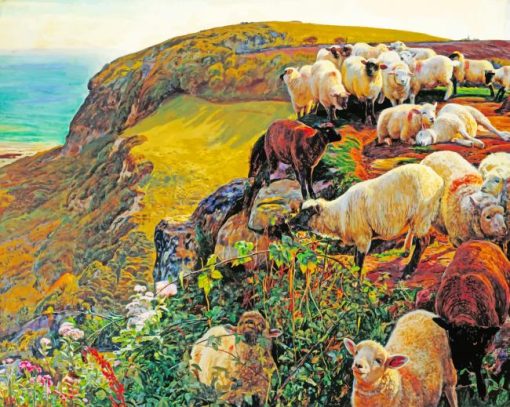 William Holman Hunt Our English Coasts Paint by numbers