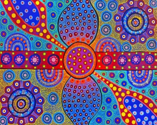 Aboriginal Australian Art Paint by numbers