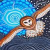 Aboriginal Owl Paint by numbers