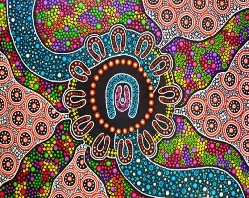 Aesthetic Aboriginal Art P°aint by numbers