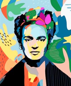 Aesthetic Frida Kahlo Paint by numbers