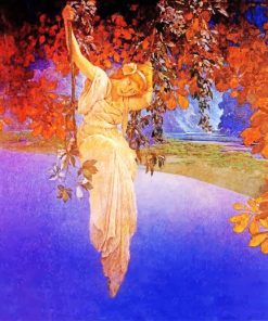 Aesthetic Maxfield Parrish Art Paint by numbers