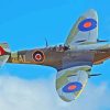 Aesthetic Spitfire paint by numbers