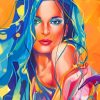 Colorful Woman paint by numbers