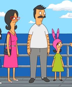 Bob's Burgers Paint by numbers