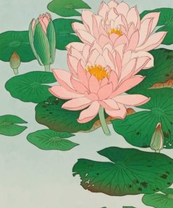 Lotus Flowers Paint by numbers