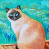 Cat Impressionist paint by numbers