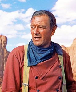 John Wayne paint by numbers