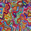 Colorful Aboriginal Art Paint by numbers