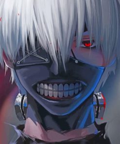 Cool Ken Kaneki Paint by numbers