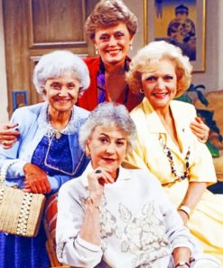 Cool Golden Girls Paint by numbers