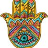 Cool Hamsa Paint by numbers