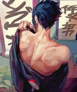 Cool Sasuke Uchiha Paint by numbers