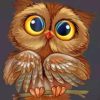 Cute Owl Paint by numbers