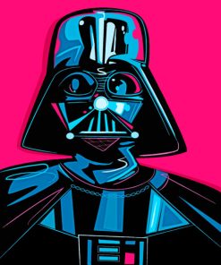 Darth Vader Paint by numbers