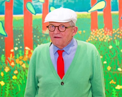 David Hockney Paint by numbers