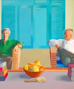 David Hockney Art paint by numbers