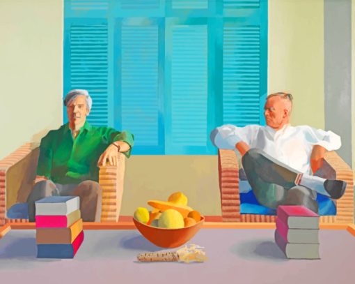 David Hockney Art paint by numbers