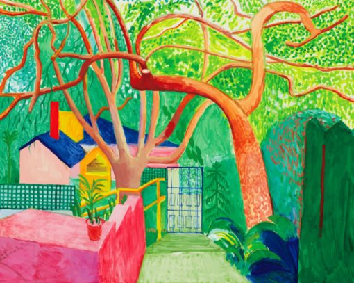 David Hockney paint by numbers