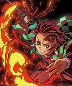 Demon Slayer Kimetsu No Yaiba Paint by numbers