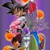 Dragon Ball Characters Paint by numbers