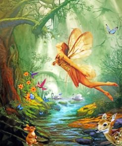 Fantastic Fairy paint by numbers