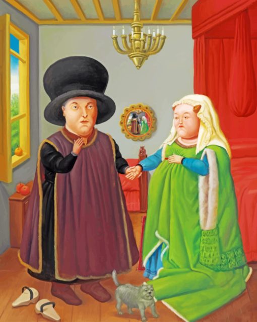 Fernando Botero Art Paint by numbers