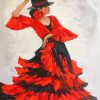 flamenco dancer Paint by numbers