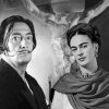 Frida Kahlo And Dali Paint by numbers