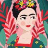 Frida Kahlo Illustration Paint by numbers