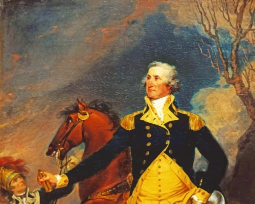 President George Washington Paint by numbers