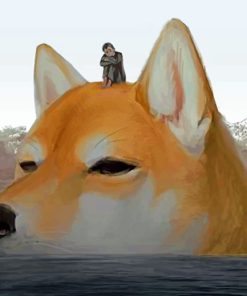 Giant Dog Paint by numbers