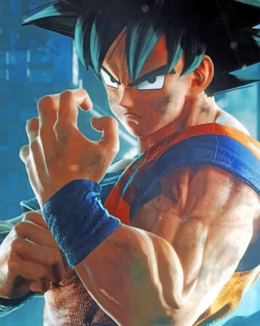 Goku Paint by numbers