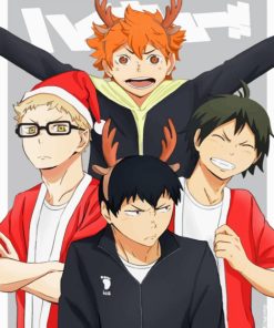 Haikyuu Anime Paint by numbers