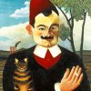 Henri Rousseau Portrait Paint by numbers