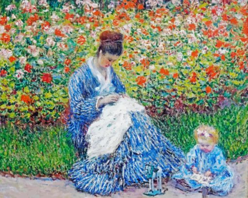 Impressionism Monet Camille Paint by numbers