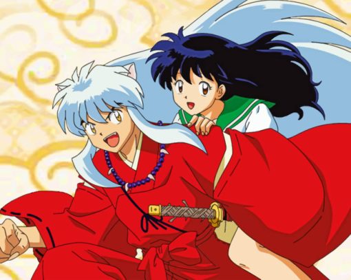 Inuyasha Anime Paint by numbers