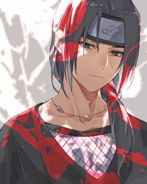 Itachi Anime paint by numbers